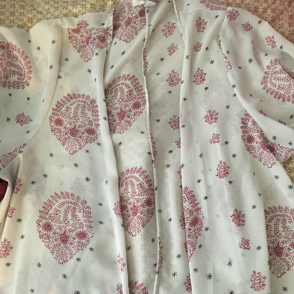 Boho forever 21 kimono